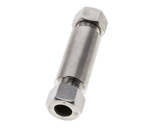 15L Stainless Steel Straight Welding Cutting Fitting Bulkhead 315 bar ISO 8434-1