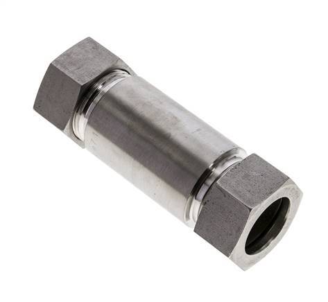 28L Stainless Steel Straight Welding Cutting Fitting Bulkhead 160 bar ISO 8434-1