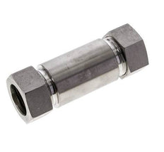 28L Stainless Steel Straight Welding Cutting Fitting Bulkhead 160 bar ISO 8434-1