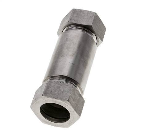 28L Stainless Steel Straight Welding Cutting Fitting Bulkhead 160 bar ISO 8434-1