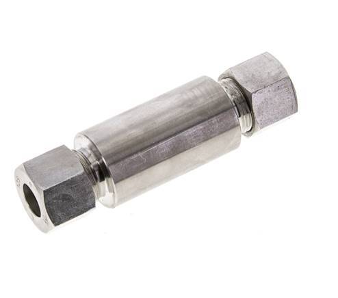 12S Stainless Steel Straight Welding Cutting Fitting Bulkhead 630 bar ISO 8434-1