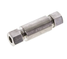 12S Stainless Steel Straight Welding Cutting Fitting Bulkhead 630 bar ISO 8434-1