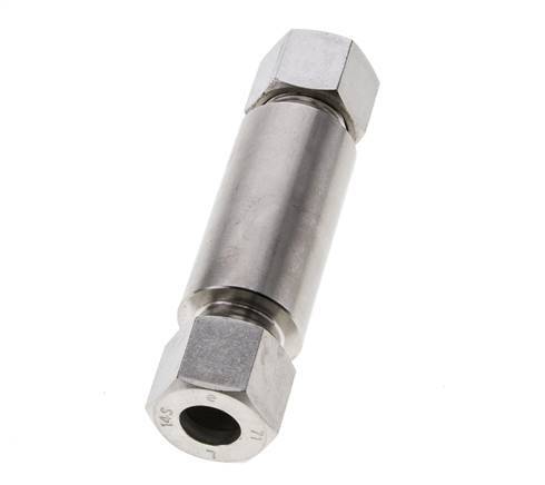 14S Stainless Steel Straight Welding Cutting Fitting Bulkhead 630 bar ISO 8434-1