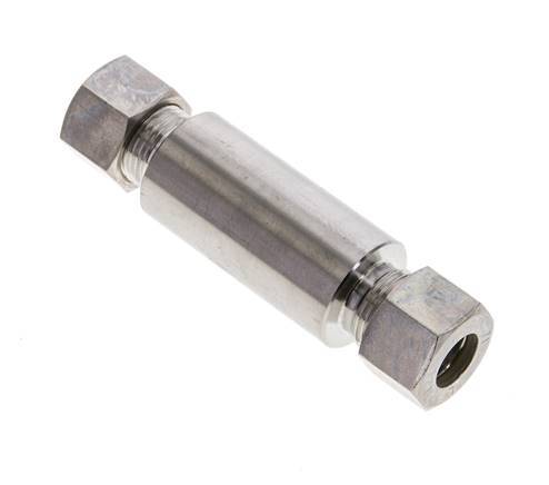 12L Stainless Steel Straight Welding Compression Fitting Bulkhead 315 bar ISO 8434-1