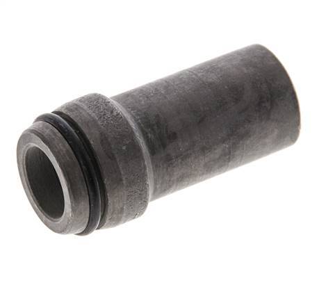 16x2.5mm Phosphatised Steel Straight with Welding End 400 barO-ring ISO 8434-1 [2 Pieces]