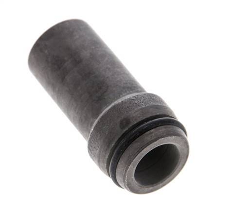 16x2.5mm Phosphatised Steel Straight with Welding End 400 barO-ring ISO 8434-1 [2 Pieces]