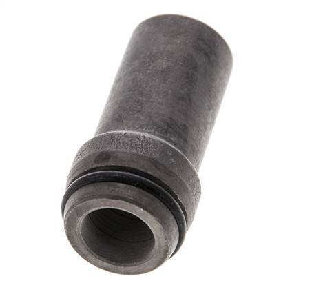 16x2.5mm Phosphatised Steel Straight with Welding End 400 barO-ring ISO 8434-1 [2 Pieces]