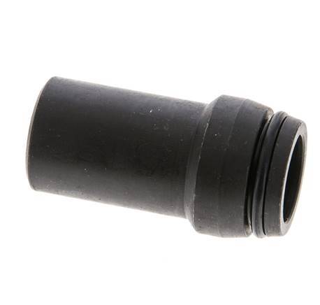 20x2.5mm Phosphatised Steel Straight with Welding End 400 barO-ring ISO 8434-1