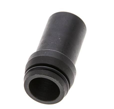 20x2.5mm Phosphatised Steel Straight with Welding End 400 barO-ring ISO 8434-1