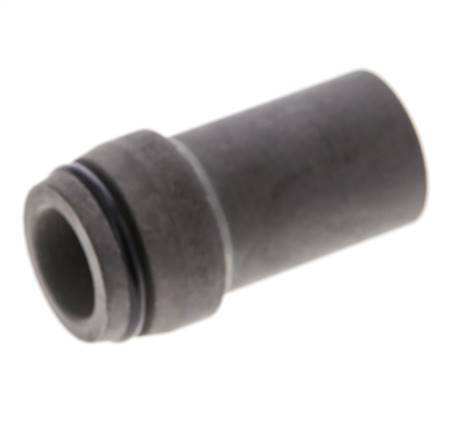 20x3mm Phosphatised Steel Straight with Welding End 400 barO-ring ISO 8434-1