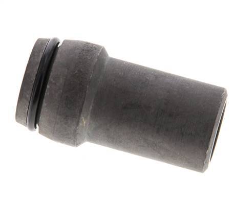 20x3mm Phosphatised Steel Straight with Welding End 400 barO-ring ISO 8434-1