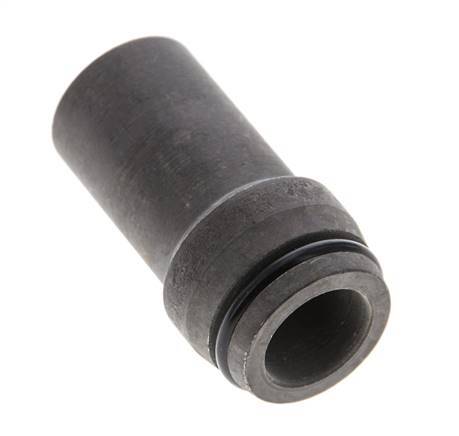 20x3mm Phosphatised Steel Straight with Welding End 400 barO-ring ISO 8434-1