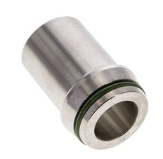 30x5mm Stainless Steel Straight with Welding End 400 bar FKMO-ring ISO 8434-1