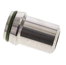 30x5mm Stainless Steel Straight with Welding End 400 bar FKMO-ring ISO 8434-1