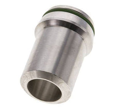 30x5mm Stainless Steel Straight with Welding End 400 bar FKMO-ring ISO 8434-1