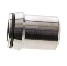 38x7mm Stainless Steel Straight with Welding End 315 bar FKMO-ring ISO 8434-1