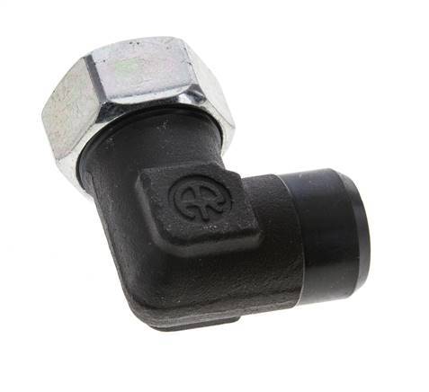 28L & 32mm Phosphatised Steel Elbow Cutting Fitting with Welding End 160 bar ISO 8434-1