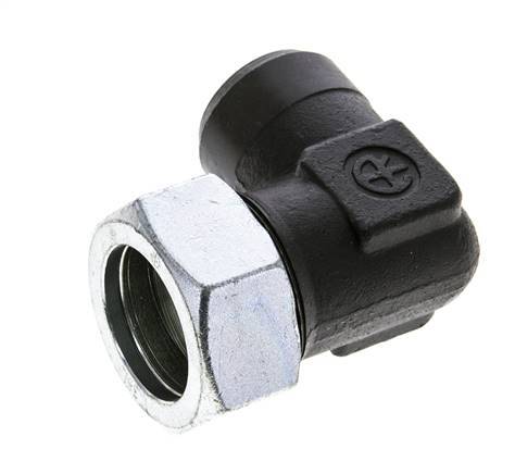 35L & 40mm Phosphatised Steel Elbow Cutting Fitting with Welding End 160 bar ISO 8434-1