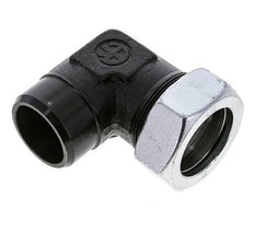 42L & 46mm Phosphatised Steel Elbow Cutting Fitting with Welding End 160 bar ISO 8434-1