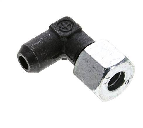 10S & 14mm Phosphatised Steel Elbow Cutting Fitting with Welding End 630 bar ISO 8434-1