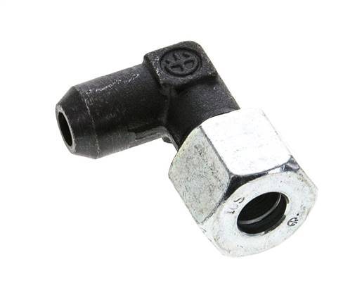 10S & 14mm Phosphatised Steel Elbow Cutting Fitting with Welding End 630 bar ISO 8434-1