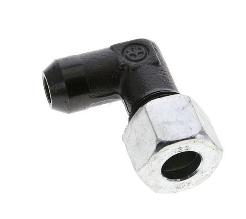 12S & 17mm Phosphatised Steel Elbow Cutting Fitting with Welding End 630 bar ISO 8434-1