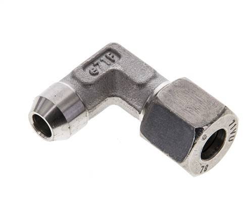 8L & 12mm Stainless Steel Elbow Cutting Fitting with Welding End 315 bar ISO 8434-1