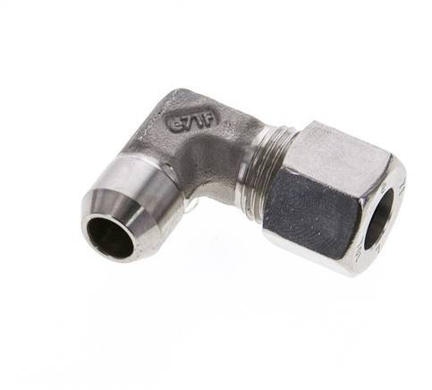 10L & 14mm Stainless Steel Elbow Cutting Fitting with Welding End 315 bar ISO 8434-1