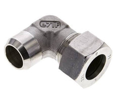 22L & 27mm Stainless Steel Elbow Cutting Fitting with Welding End 160 bar ISO 8434-1