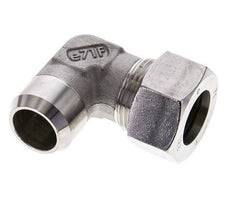 22L & 27mm Stainless Steel Elbow Cutting Fitting with Welding End 160 bar ISO 8434-1