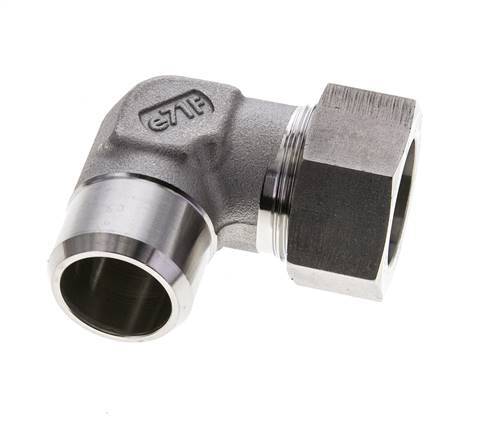 28L & 32mm Stainless Steel Elbow Cutting Fitting with Welding End 160 bar ISO 8434-1