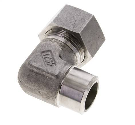 30S & 36mm Stainless Steel Elbow Cutting Fitting with Welding End 400 bar ISO 8434-1