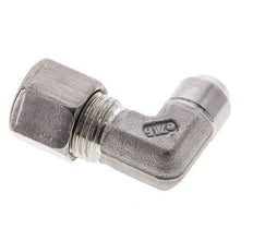 10L & 14mm Stainless Steel Elbow Compression Fitting with Welding End 315 bar ISO 8434-1