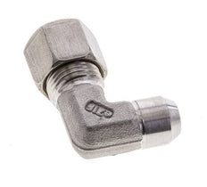 10L & 14mm Stainless Steel Elbow Compression Fitting with Welding End 315 bar ISO 8434-1