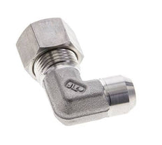 12L & 16mm Stainless Steel Elbow Compression Fitting with Welding End 315 bar ISO 8434-1