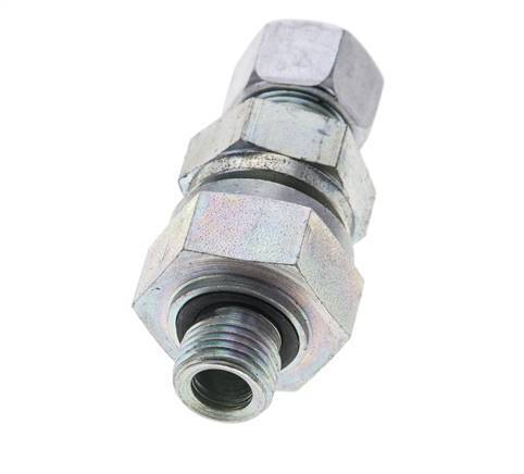 Hydraulic Check Valve Cutting Ring 12L (M18x1.5) & M16x1.5 Male Steel 1-250bar (15-3625)psi Tube-Thread ISO 8434-1