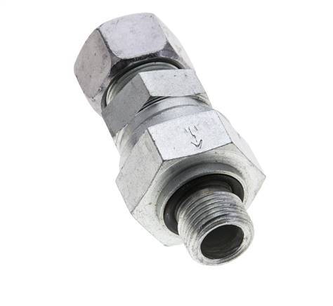 Hydraulic Check Valve Cutting Ring 15L (M22x1.5) & M18x1.5 Male Steel 1-250bar (15-3625)psi Tube-Thread ISO 8434-1