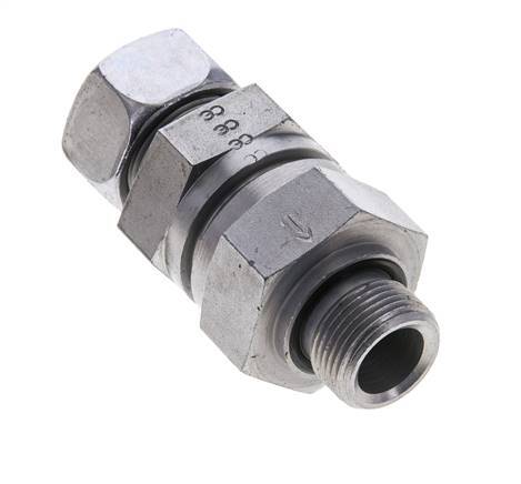Hydraulic Check Valve Cutting Ring 18L (M26x1.5) & M22x1.5 Male Steel 1-160bar (15-2320)psi Tube-Thread ISO 8434-1