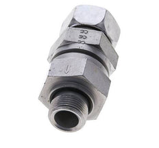 Hydraulic Check Valve Cutting Ring 18L (M26x1.5) & M22x1.5 Male Steel 1-160bar (15-2320)psi Tube-Thread ISO 8434-1