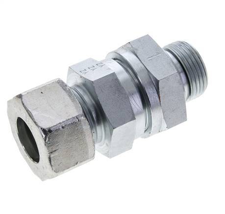 Hydraulic Check Valve Cutting Ring 25S (M36x2) & G1'' Male Steel 1-250bar (15-3625)psi Tube-Thread ISO 8434-1