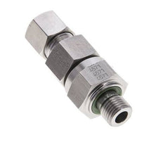 Hydraulic Check Valve Cutting Ring 10L (M16x1.5) & G1/4'' Male Stainless Steel 0.2-250bar (3-3625)psi Tube-Thread ISO 8434-1