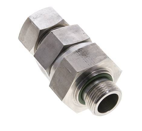 Hydraulic Check Valve Cutting Ring 22L (M30x2) & G3/4'' Male Stainless Steel 1-160bar (15-2320)psi Tube-Thread ISO 8434-1