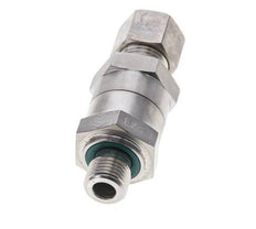 Hydraulic Check Valve Compression Ring 10L (M16x1.5) & G1/4'' Male Stainless Steel 1-250bar (15-3625)psi Tube-Thread ISO 8434-1