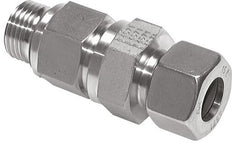 Anneau de compression pour clapet anti-retour hydraulique 16S (M24x1.5) et G1/2'' mâle en acier inoxydable 1-400bar Filetage-Tube ISO 8434-1