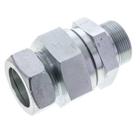 Hydraulic Check Valve Cutting Ring 42L (M52x2) & G1-1/2'' Male Steel 1-100bar (15-1450)psi Thread-Tube ISO 8434-1