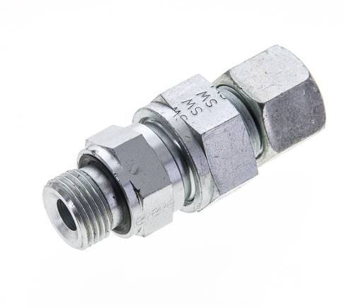 Hydraulic Check Valve Cutting Ring 14S (M22x1.5) & G1/2'' Male Steel 1-400bar (15-5800)psi Thread-Tube ISO 8434-1