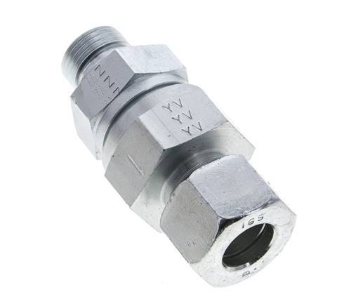 Hydraulic Check Valve Cutting Ring 16S (M24x1.5) & G1/2'' Male Steel 1-400bar (15-5800)psi Thread-Tube ISO 8434-1