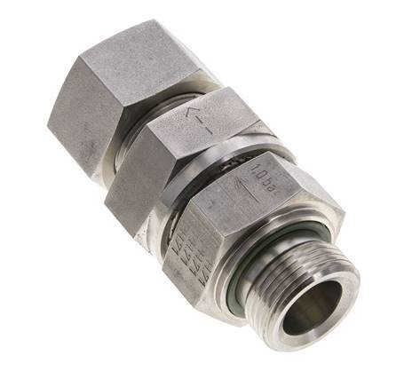 Hydraulic Check Valve Cutting Ring 25S (M36x2) & G1'' Male Stainless Steel 1-250bar (15-3625)psi Thread-Tube ISO 8434-1