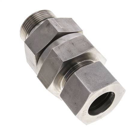 Hydraulic Check Valve Cutting Ring 30S (M42x2) & G1-1/4'' Male Stainless Steel 1-250bar (15-3625)psi Thread-Tube ISO 8434-1
