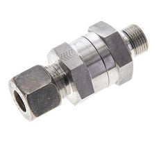 Hydraulic Check Valve Compression Ring 12S (M20x1.5) & G3/8'' Male Stainless Steel 1-400bar (15-5800)psi Thread-Tube ISO 8434-1